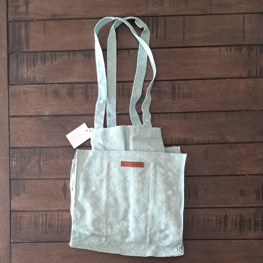 Elegant Mint Green Craft Tote Bag